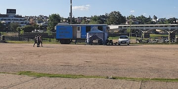 Unidad Sanitaria Móvil en Villa Carlos Paz. (Foto: VíaCarlosPaz).