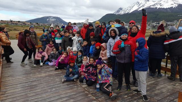 Alumnos de Río Grande visitaron la Reserva Natural Urbana Bahía Encerrada
