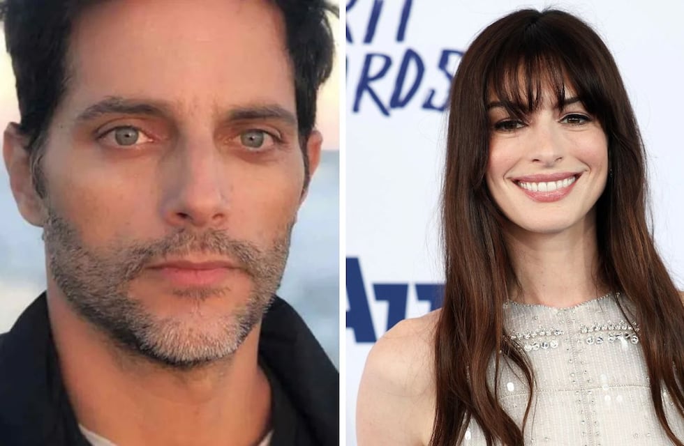 Joaquín Furriel se mostró con Anne Hathaway y se volvió viral: el increíble motivo del encuentro