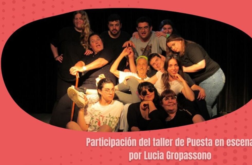 Gonzales Chaves: Cierre anual de los talleres de Teatro y Puesta en Escena