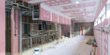 Avanza la obra del nuevo sector de neonatología en el Hospital Regional Ushuaia