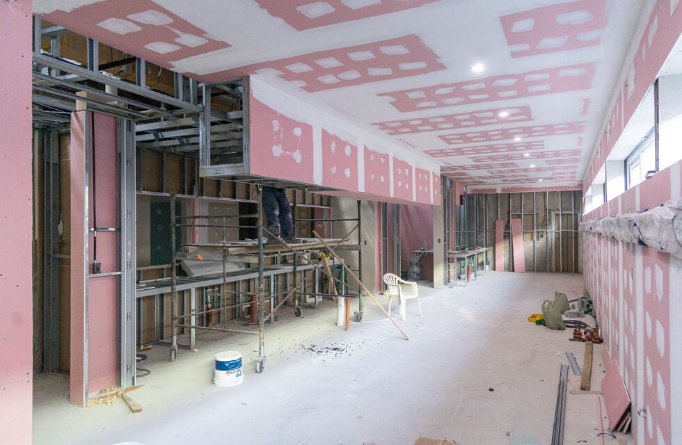 Avanza la obra del nuevo sector de neonatología en el Hospital Regional Ushuaia