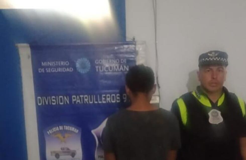 Detuvieron a un hombre in fraganti mientras robaba una vivienda