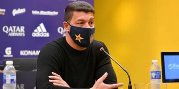 Sebastián Battaglia asumió como nuevo Director Técnico de Boca.