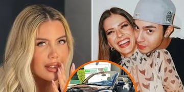 Rusherking le reveló a Wanda Nara qué fue lo que pasó realmente con el auto que le regaló a la China Suárez