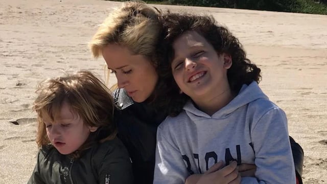Así están hoy Mateo y Rocco, los hijos de Julieta Prandi y Claudio Contardi, que tienen 14 y 10 años