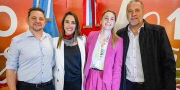 Juntos por Carlos Paz hace un año.