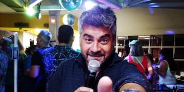 El conductor de 50 años se tomó el accidente con humor.