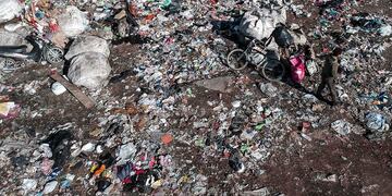 Hallaron un cuerpo calcinado en un basural de Corrientes: hay detenidos (Imagen ilustrativa) Foto: EFE