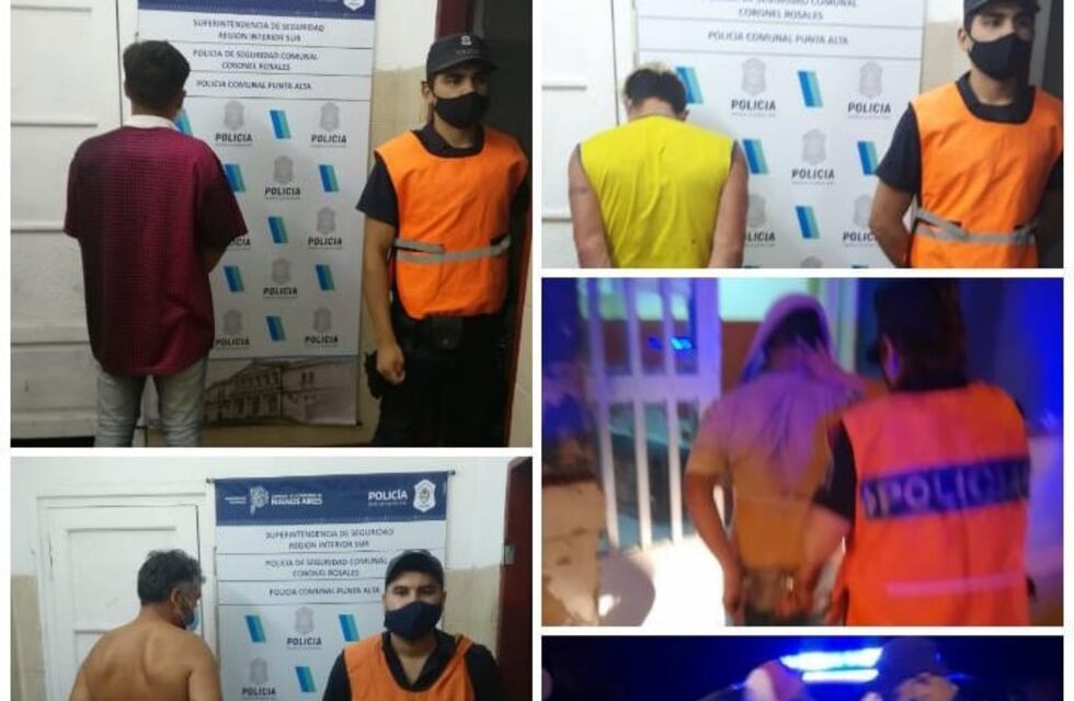 Varios detenidos en Punta Alta por golpear a mujeres