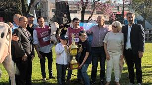Jura de las vacas ganadoras en la ExpoRural de Rafaela