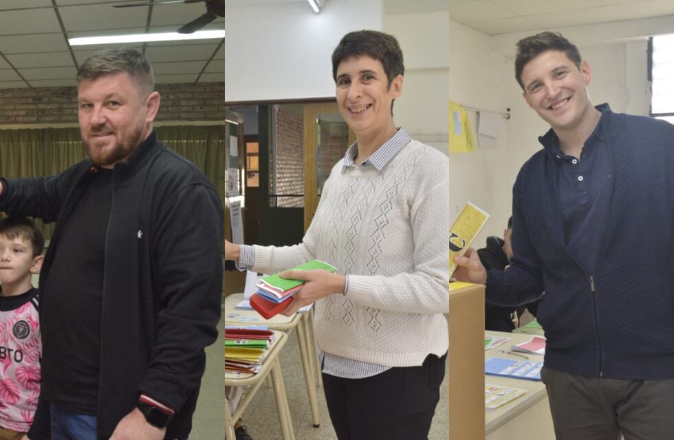 Votaron los candidatos de Ahora Sunchales