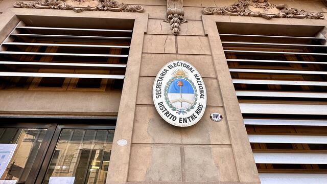 Secretaría Electora Nacional Distrito Entre Ríos.