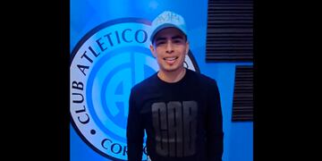 Lucas Zelarayán en Belgrano (captura de TV)