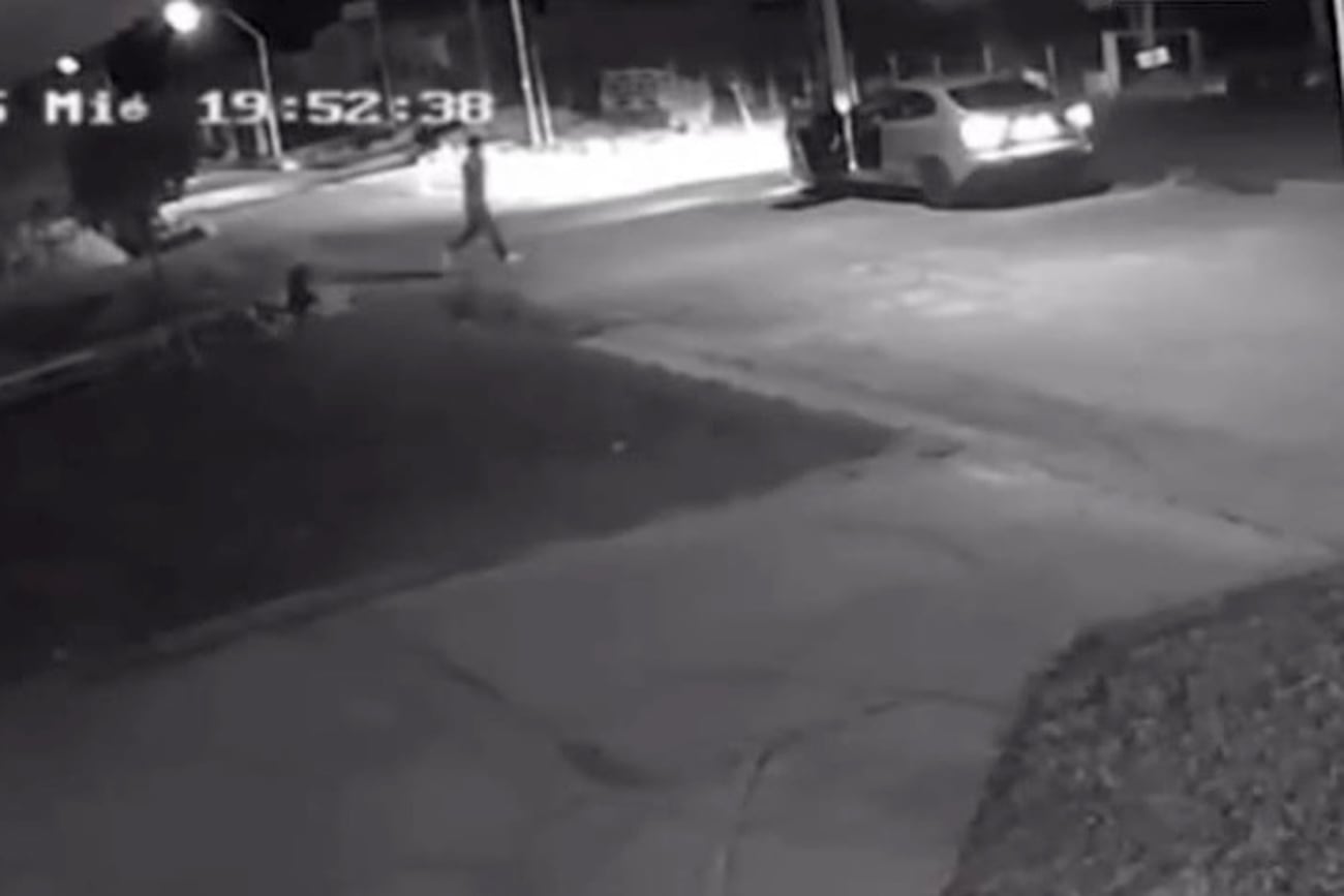 Cámaras captan el momento en que es ejecutado un hombre en Frontera, la ciudad vecina a San Francisco. (Gentileza)