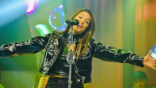 El incómodo momento que vivió Euge Quevedo sobre el escenario y la obligó a dejar de cantar.