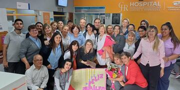 Dra Mónica Rodríguez jubilación y 50 años de pediatra Arroyito
