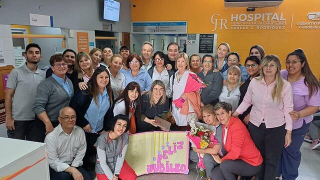 Dra Mónica Rodríguez jubilación y 50 años de pediatra Arroyito