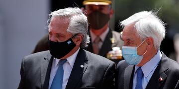 Alberto Fernández llegó a Chile con la meta de reforzar la relación bilateral.