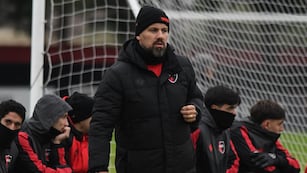 Cristian Fabbiani, DT de Newell's.