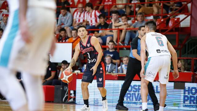 Leandro Vildoza, en acción para la victoria de Instituto sobre Gimnasia en el Sandrín (Leandro Gómez / Prensa Instituto).