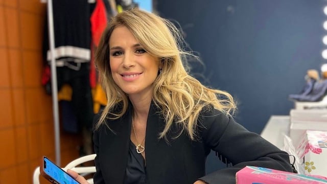 Flavia Palmiero subió la temperatura en redes.