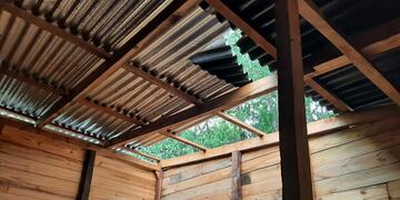 Tras el intenso temporal, asistieron a familias damnificadas en Puerto Iguazú.