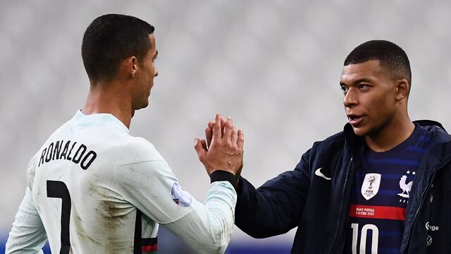 Cristiano Ronaldo y Kylian Mbappé son las máximas figuras de la Euro 2021.