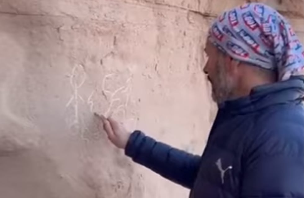 Habló el cordobés que vandalizó el Talampaya: “Estoy seguro que esa marca se va en unos días”