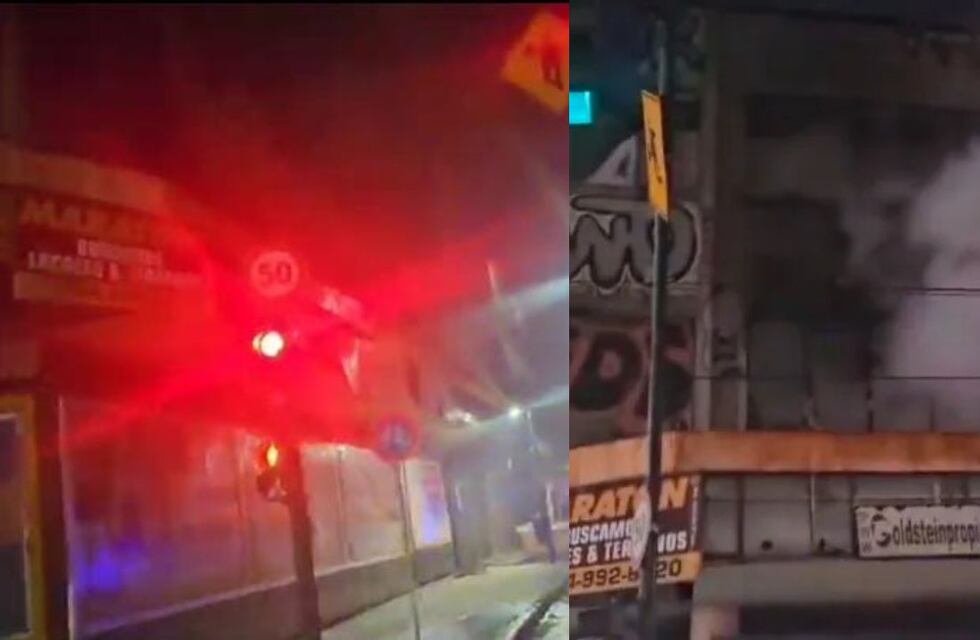 Incendio en edificio de Almagro: descartan heridos y desconocen la causa