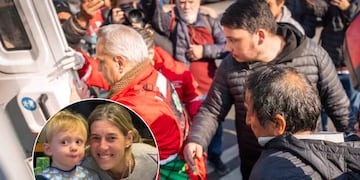 Milo, el bebé que sobrevivió de la tragedia familiar en Villa Devoto.