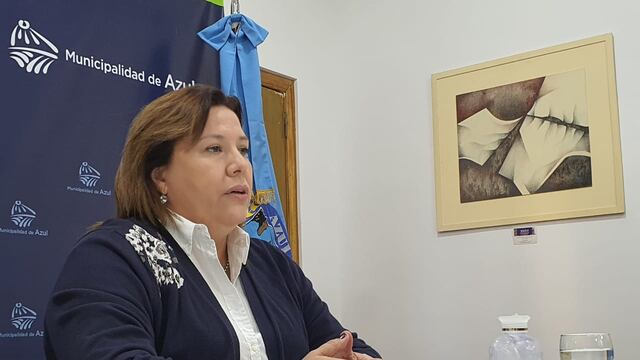 La Senadora Provincial Lucrecia Egger