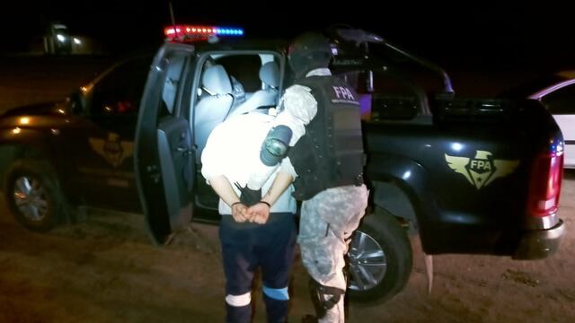 Personal de la FPA detuvo a un hombre en Las Varillas por comercialización de estupefacientes