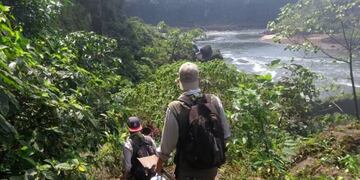 Descubren yacimientos que podrían ser de épocas pre-guaraníticas en las Cataratas del Iguazú.
