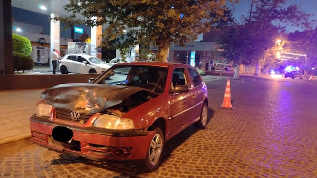 Alcohol, imprudencia y accidente (Prensa Municipalidad de Rafaela)