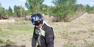 Héctor Delgado, el tunuyanino que fue convocado para colaborar en la búsqueda de Guadalupe.