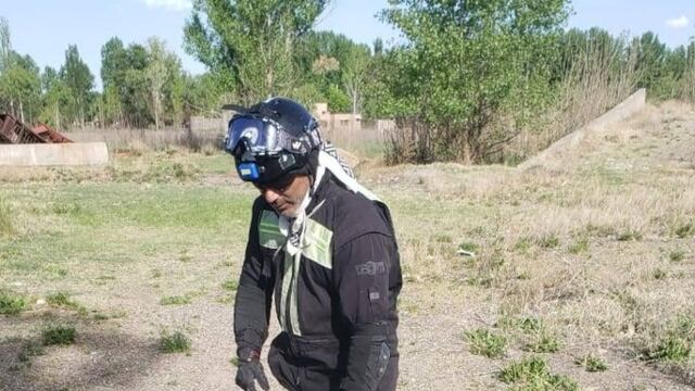 Héctor Delgado, el tunuyanino que fue convocado para colaborar en la búsqueda de Guadalupe.