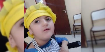 Un nene sanjuanino tiene parálisis cerebral y necesita una casa para tener internación domiciliaria