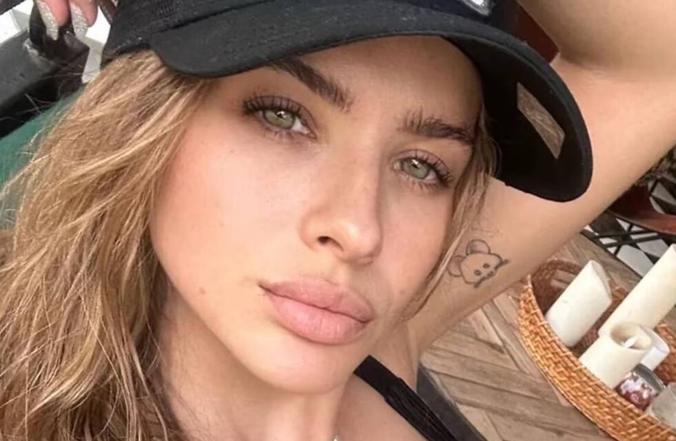 La China Suárez se reencontró con Rusherking y lució un outfit repleto de glitter