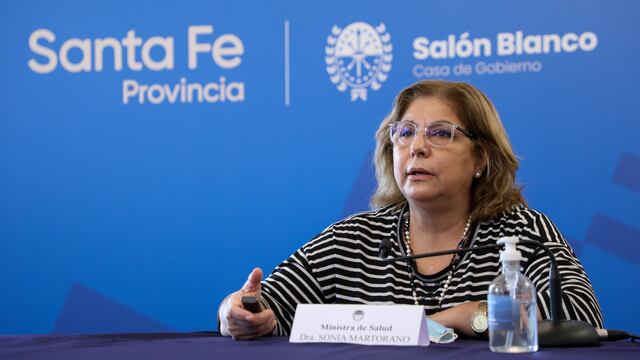 La ministra de Salud, Sonia Martorano, pidió "evitar la socialización".