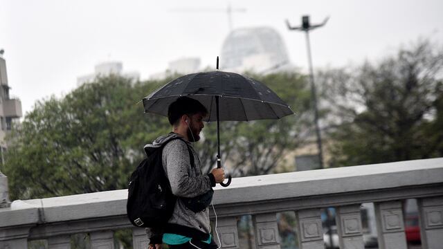 Lluvias en la ciudad de Córdoba.