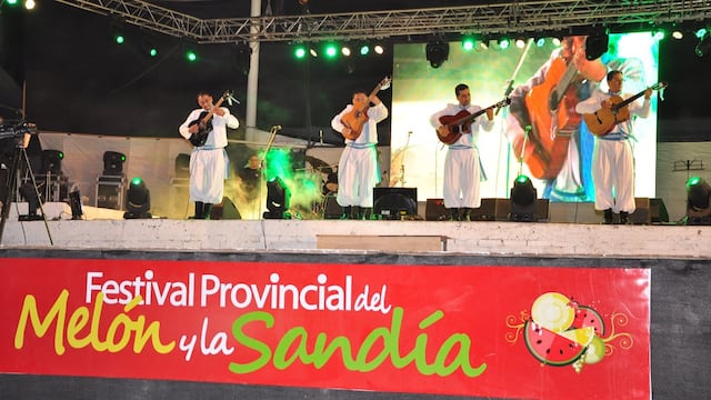 Este viernes arranca en Costa de Araujo, Lavalle El Festival Provincial del Melón y la Sandía. Gentileza ML
