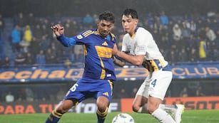 Augusto Solari ingresó en el segundo tiempo.