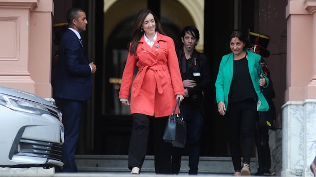Casa Rosada. Victoria Villarruel y el llamado a sesiones extraordinarias por parte de Javier Milei. (Foto: Federico Lopez Claro)