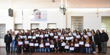 Terminó "Mi primera licencia de conducir" en el Colegio Misericordia