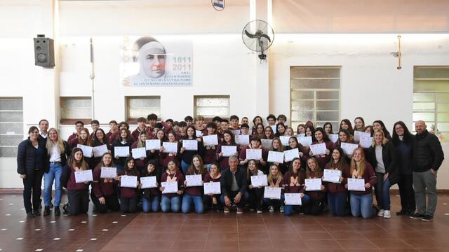 Terminó "Mi primera licencia de conducir" en el Colegio Misericordia