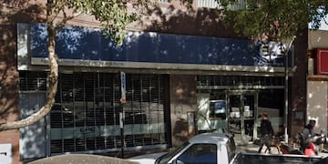 La sucursal de avenida Alberdi no abrió sus puertas este lunes.