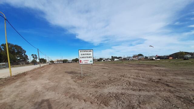Comenzó la construcción de la Plazoleta en el Barrio Celta