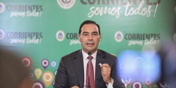 Gustavo Valdés habló sobre la situación epidemiológica de Corrientes.