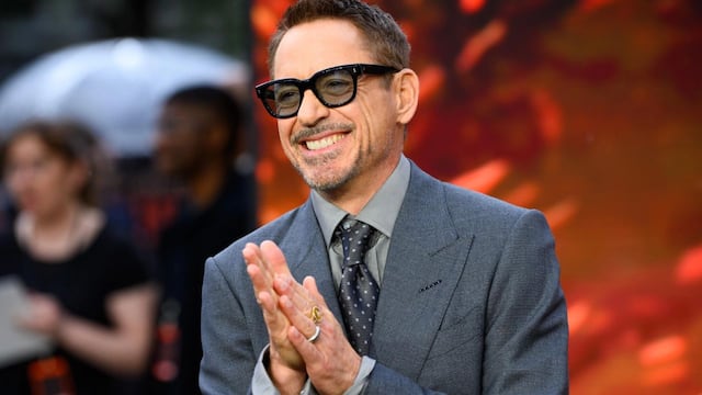 Robert Downey Jr. en la premiere de Oppenheimer.